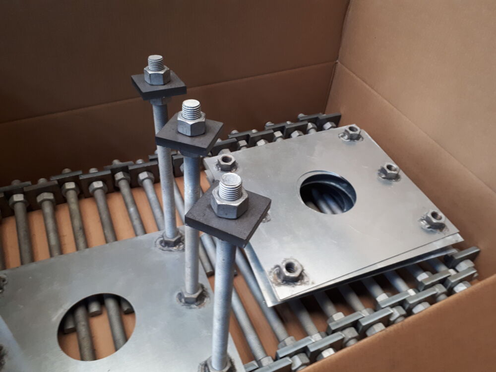 Conditionnements des ancrages Conditionnements des ancrages