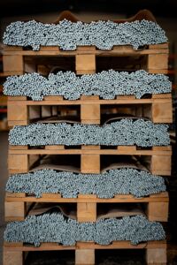 palette de tiges filetées palette de tiges filetées