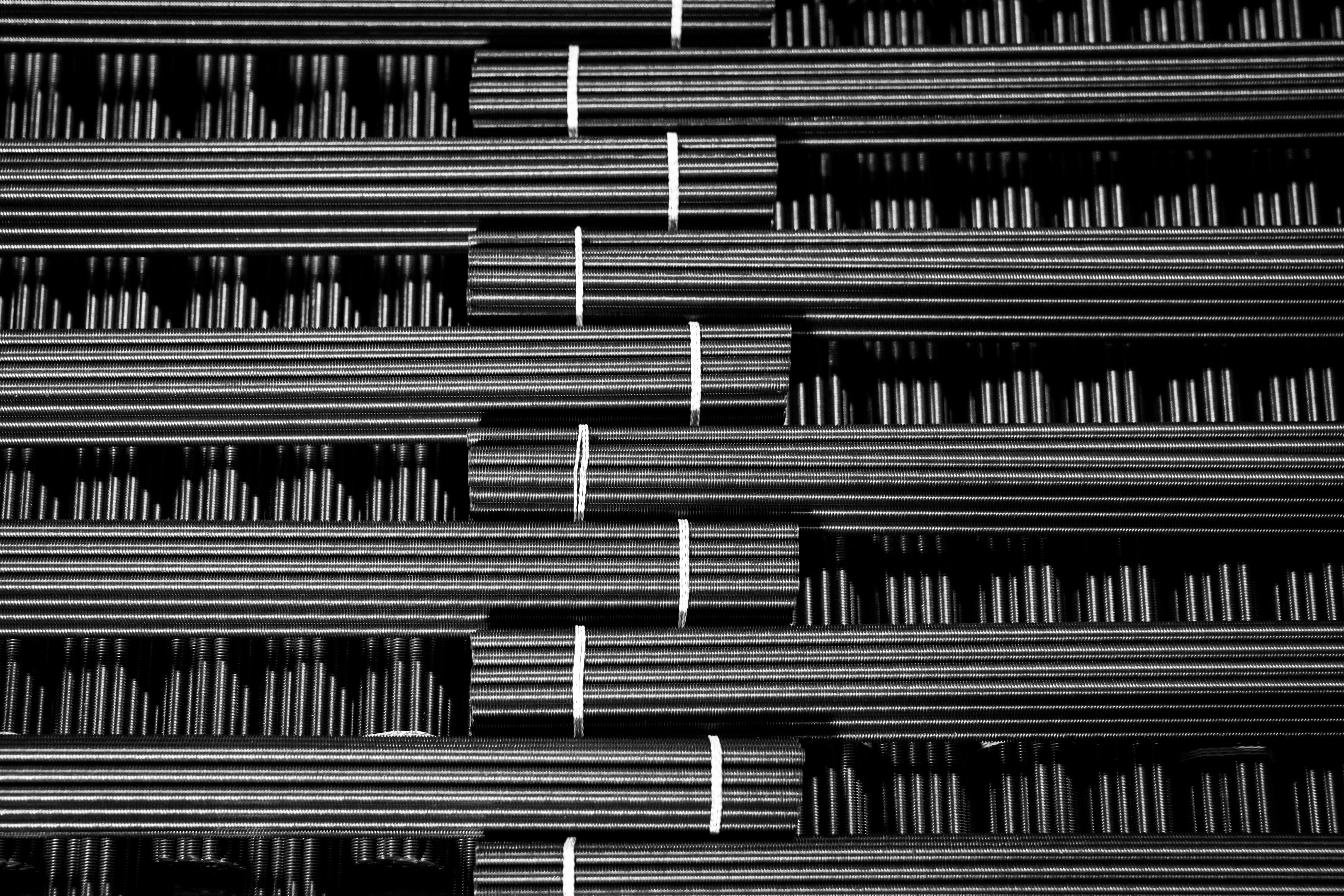 tiges filetées brutes tiges filetées brutes