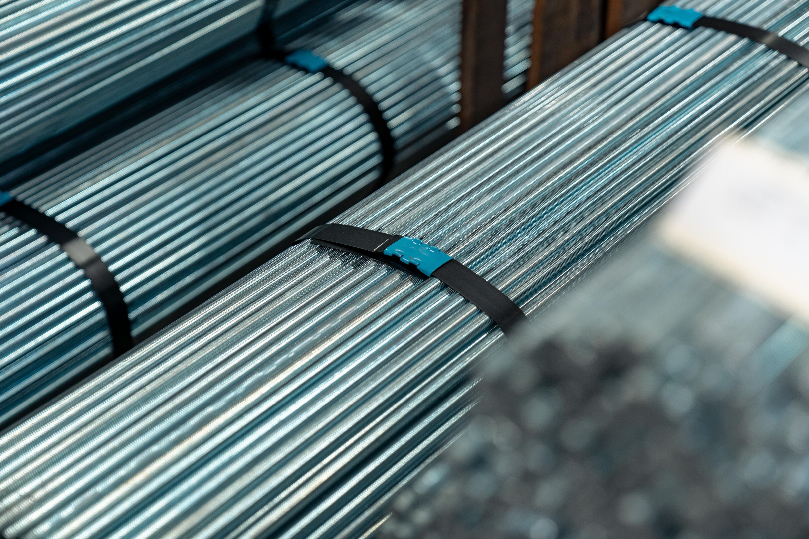 fardeau de tiges filetées zinguée longueur 3m fardeau de tiges filetées zinguée longueur 3m